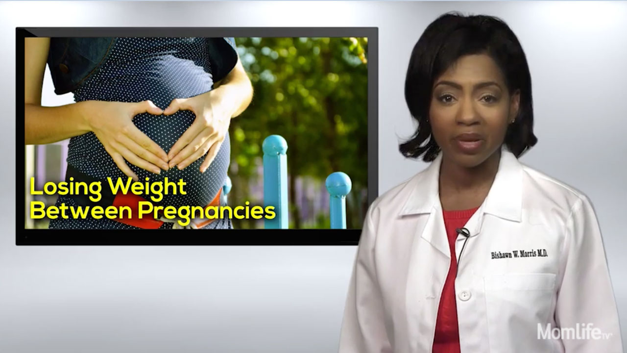 Losing weight between pregnancies