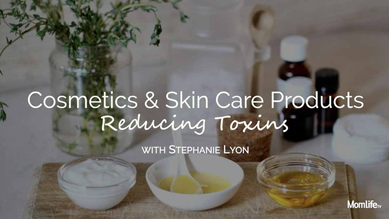 reducing toxins in cosmetics and skin care